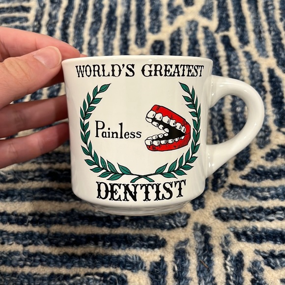 Vintage “World’s Greatest Painless Dentist” Mug